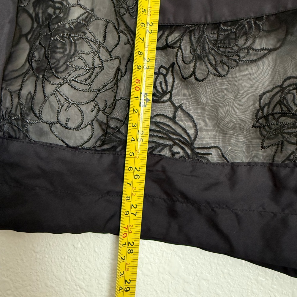 Fabletics Black Hooded Pullover Jacket Size S - image 10